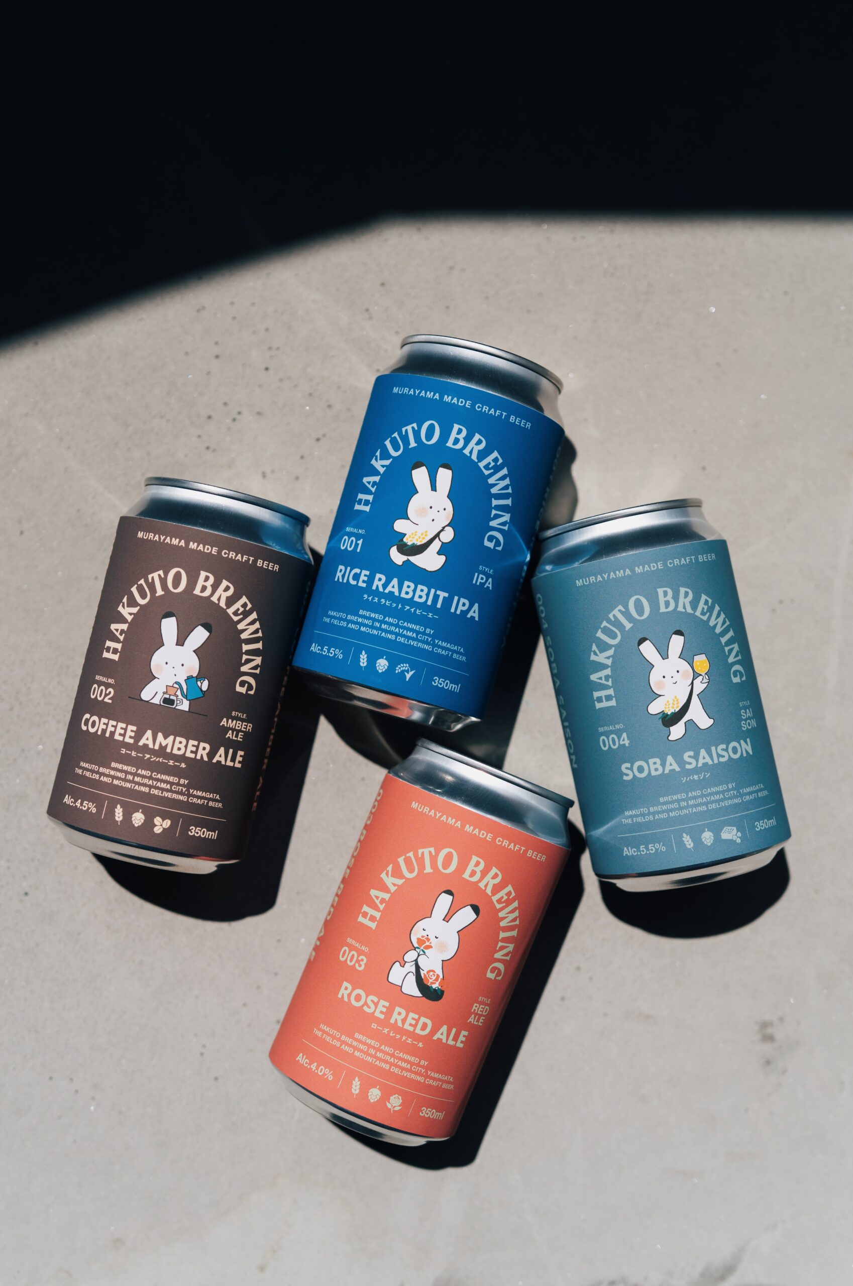 HAKUTO BREWING – 缶パッケージデザイン