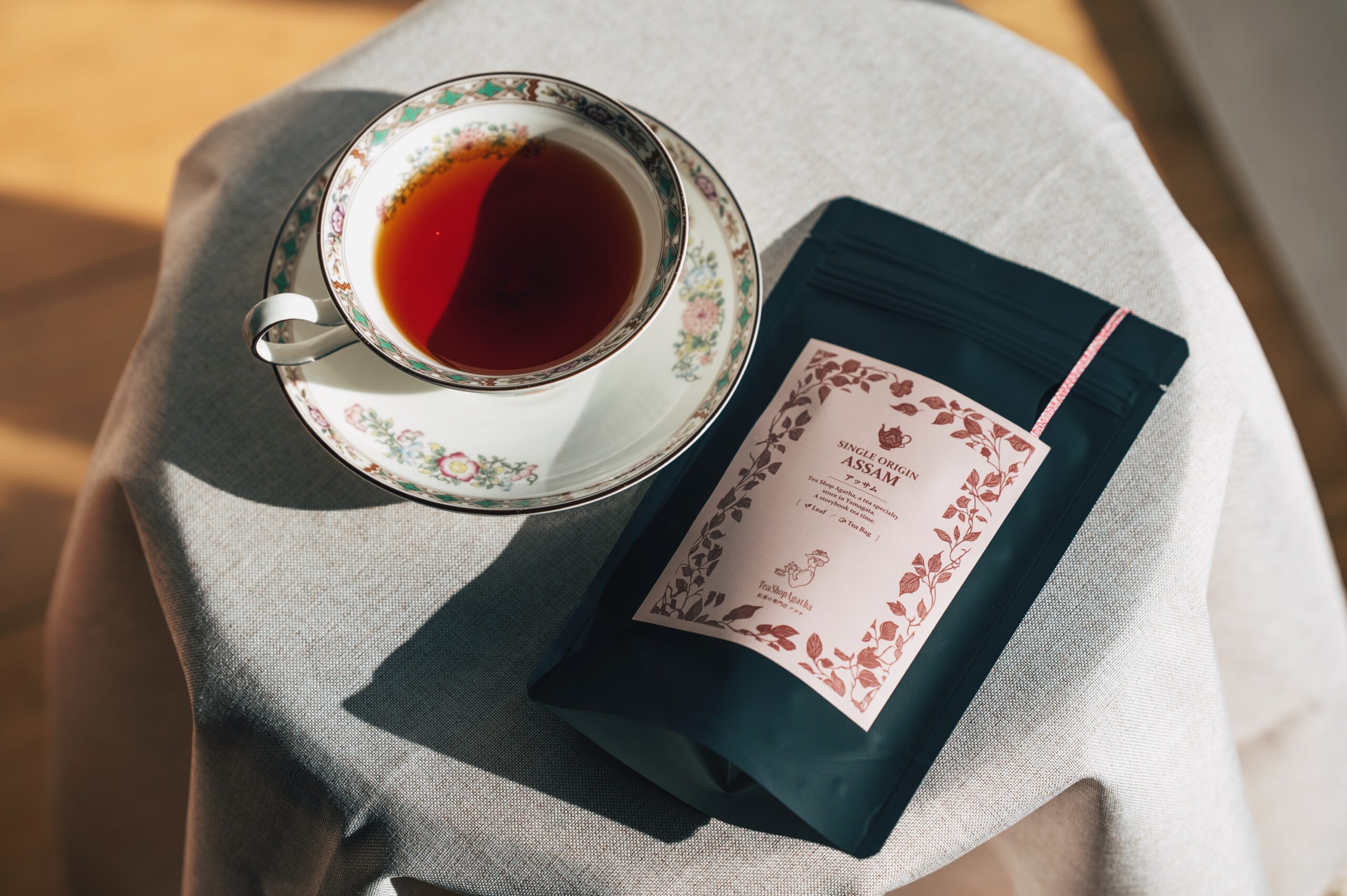 Tea Shop Agatha 紅茶の専門店アガサ – パッケージデザイン